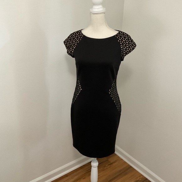 Joseph Ribkoff Dresses & Skirts - Joseph Ribkoff Dress Size 8 Black and Tan